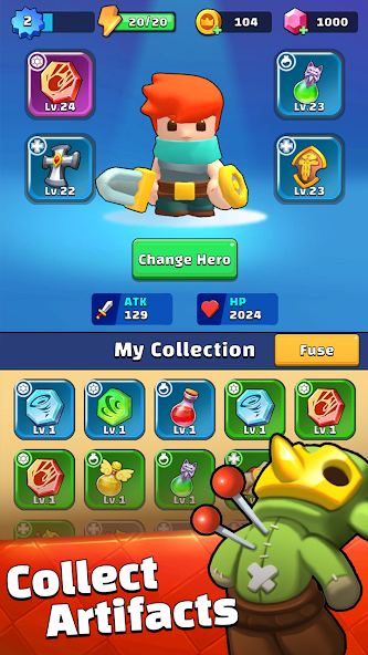 Loop & Loot™: Merge RPG - screenshot 14