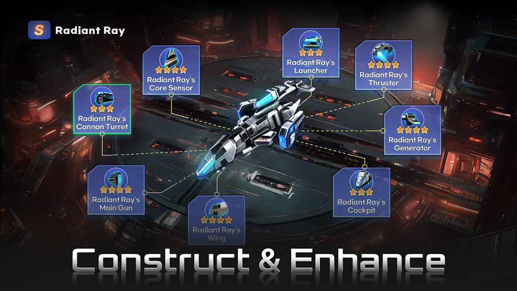 Darkstar - Space Idle RPG - screenshot 4