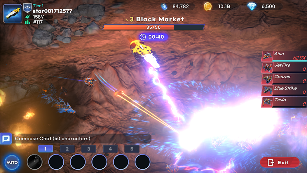 Darkstar - Space Idle RPG - screenshot 8