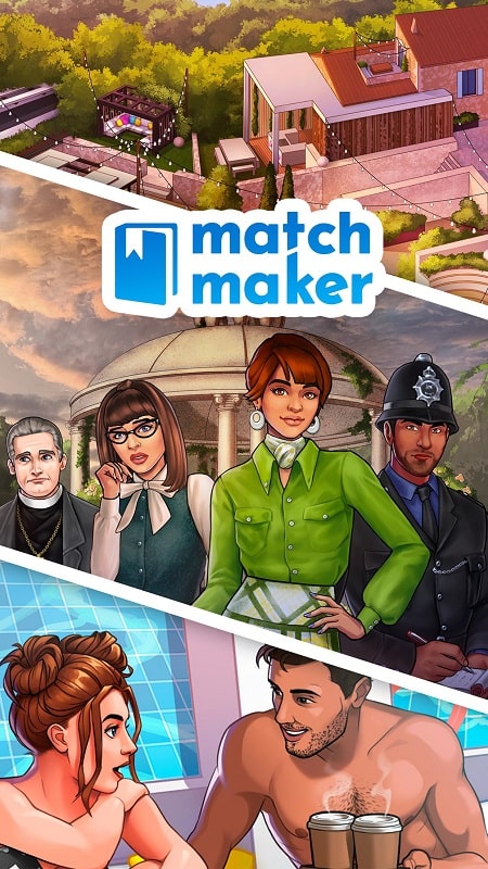 Matchmaker Puzzles and Stories APK - screenshot 1