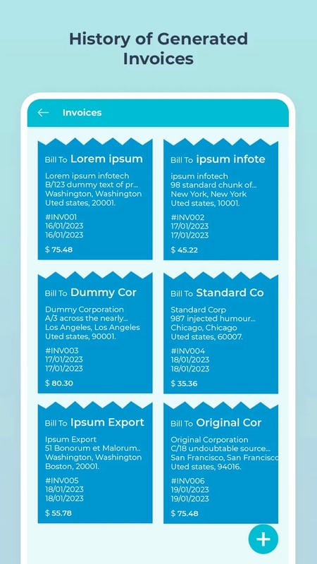 Easy Invoice APK - screenshot 4