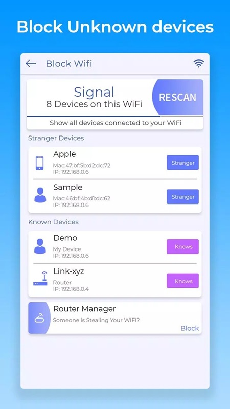 Block WiFi &amp; IP Tools APK - screenshot 1