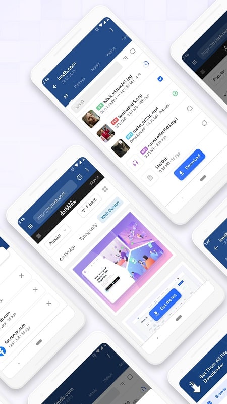 GetThemAll Any File Downloader APK - screenshot 4