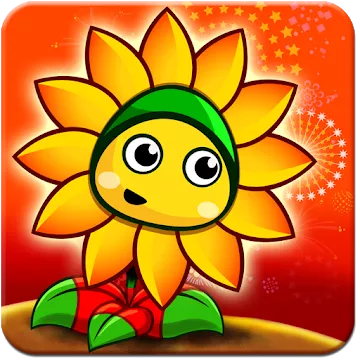 Flower Zombie War MOD APK icon