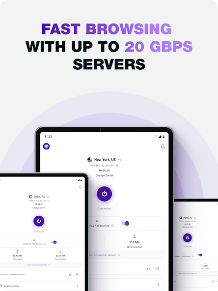 PureVPN - screenshot 1