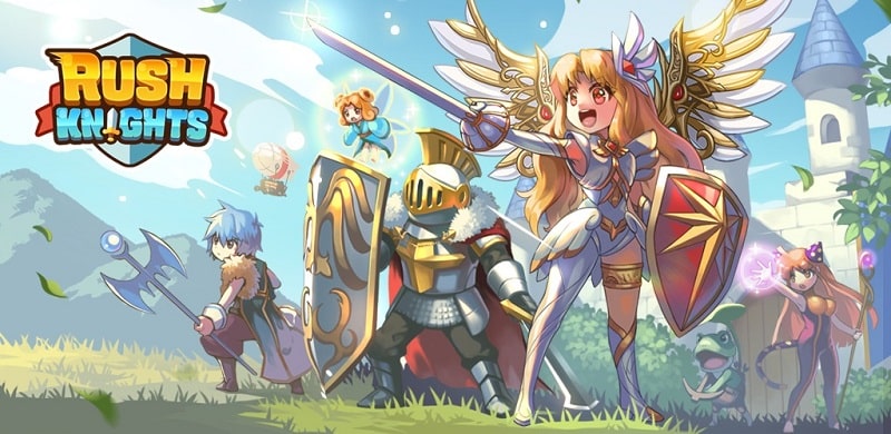 Rush! Knights  Idle RPG APK MOD APK icon
