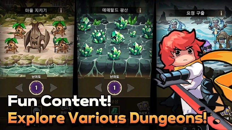 Rush! Knights Idle RPG APK - screenshot 4