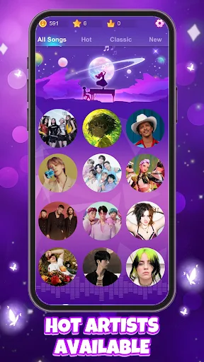 Galaxy Piano Scrolling Rush APK 1.0.31 (Full Game) - screenshot 1