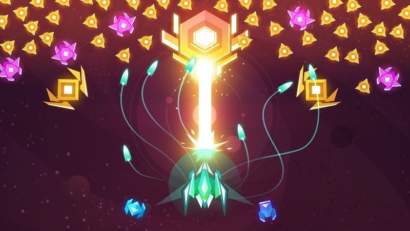 Shootero Classic Sky Shooter APK MOD APK icon