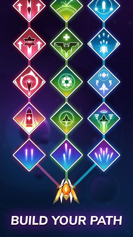 Shootero Classic Sky Shooter APK - screenshot 2