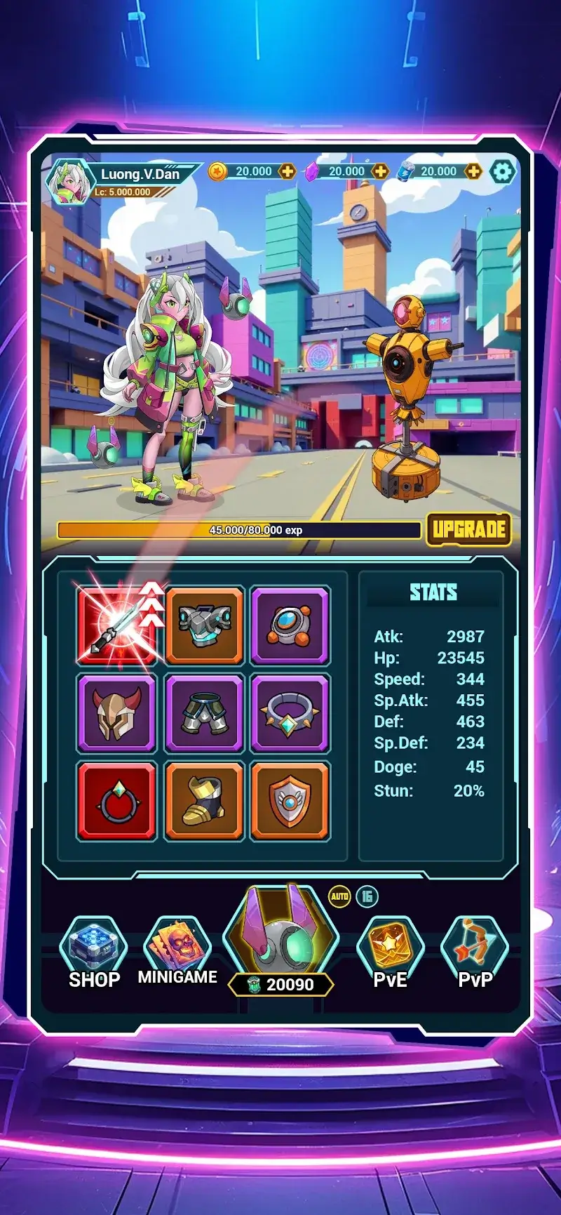 Idle Cyber Clash - screenshot 2