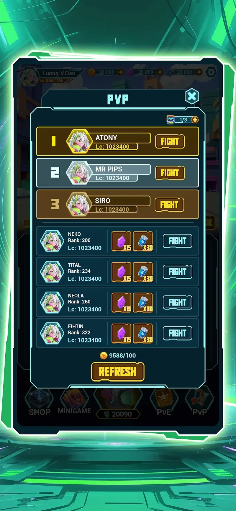 Idle Cyber Clash - screenshot 5