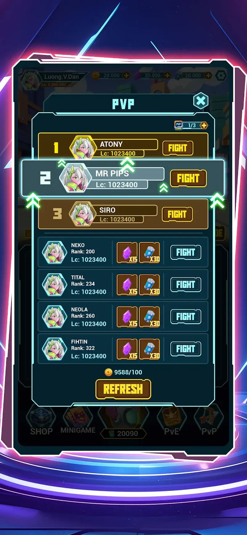 Idle Cyber Clash - screenshot 6