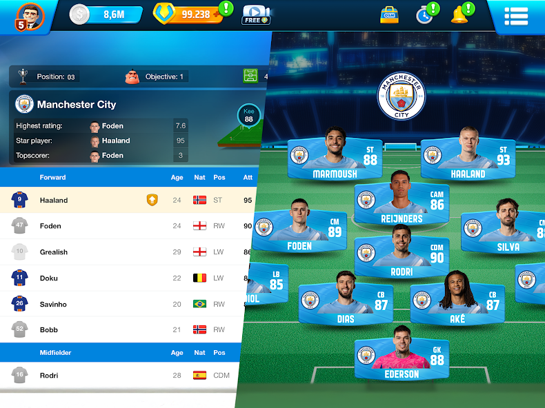 OSM 2526 Soccer Manager Game - screenshot 10