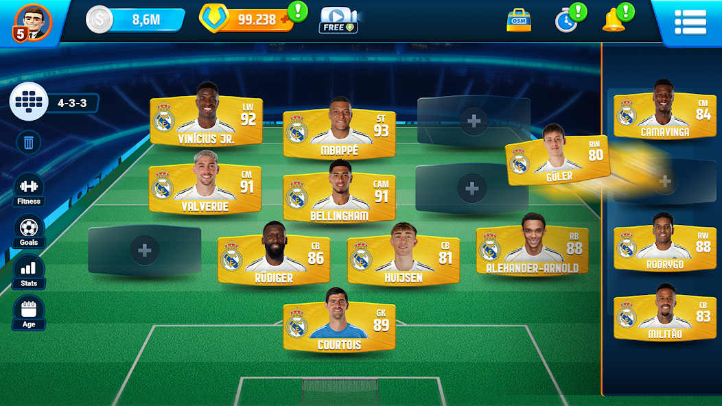 OSM 2526 Soccer Manager Game - screenshot 4