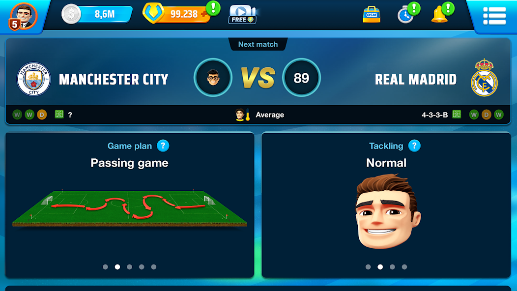 OSM 2526 Soccer Manager Game - screenshot 6