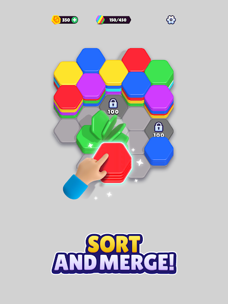 Hexa Sort - screenshot 17