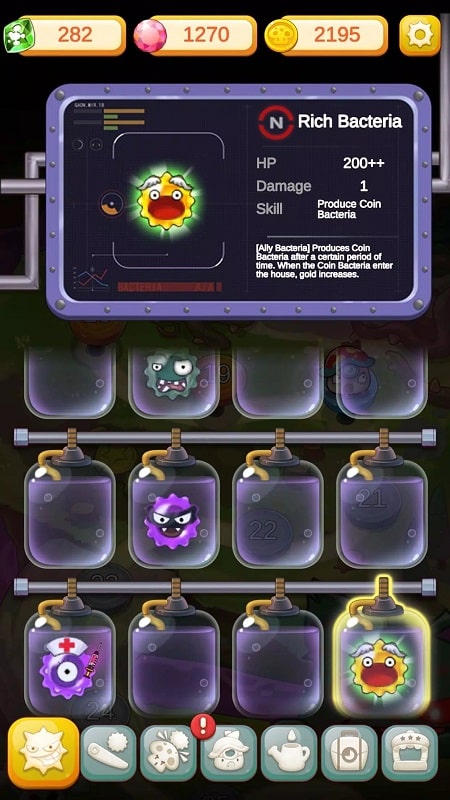 Super Mushroom VS Bacteria APK - screenshot 4