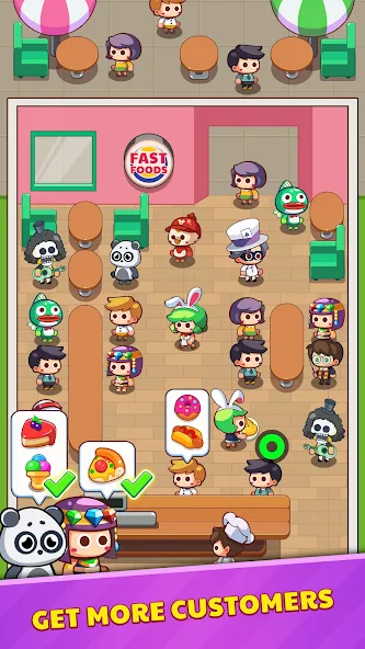 Food Story: Idle Games - screenshot 3