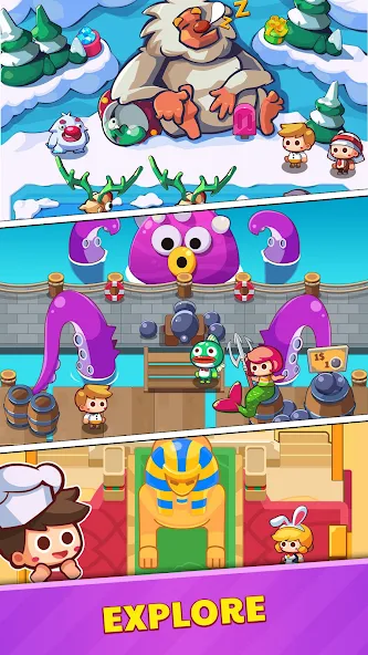 Food Story: Idle Games - screenshot 4