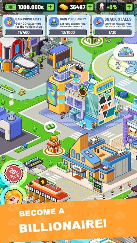 Idle City Tycoon APK - screenshot 2
