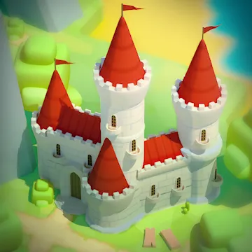 Crafty Town - Merge City Kingdom Builder MOD APK icon