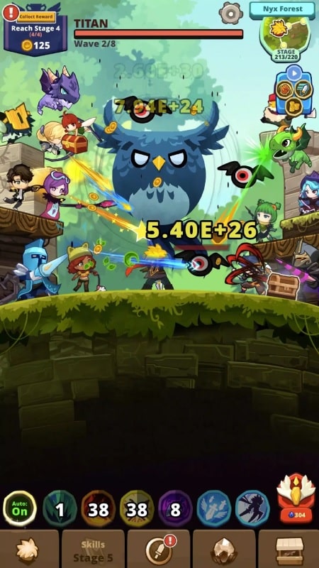 Titan Hunter Idle RPG APK - screenshot 1