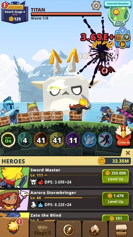 Titan Hunter Idle RPG APK - screenshot 2