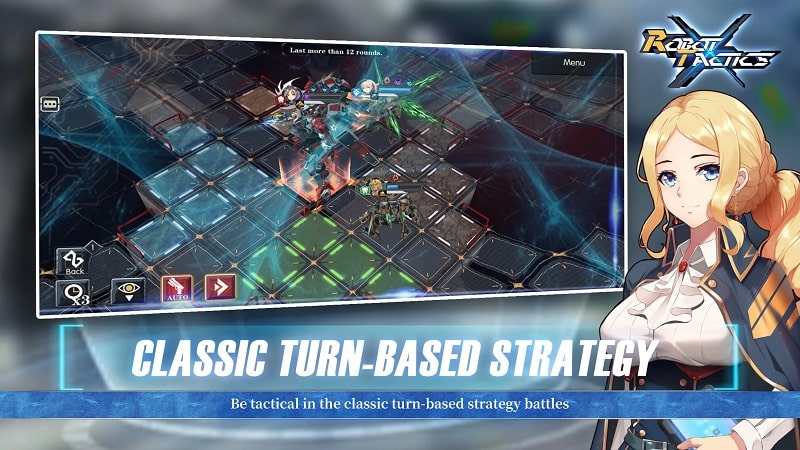 Robot Tactics X Strategy RPG APK - screenshot 4