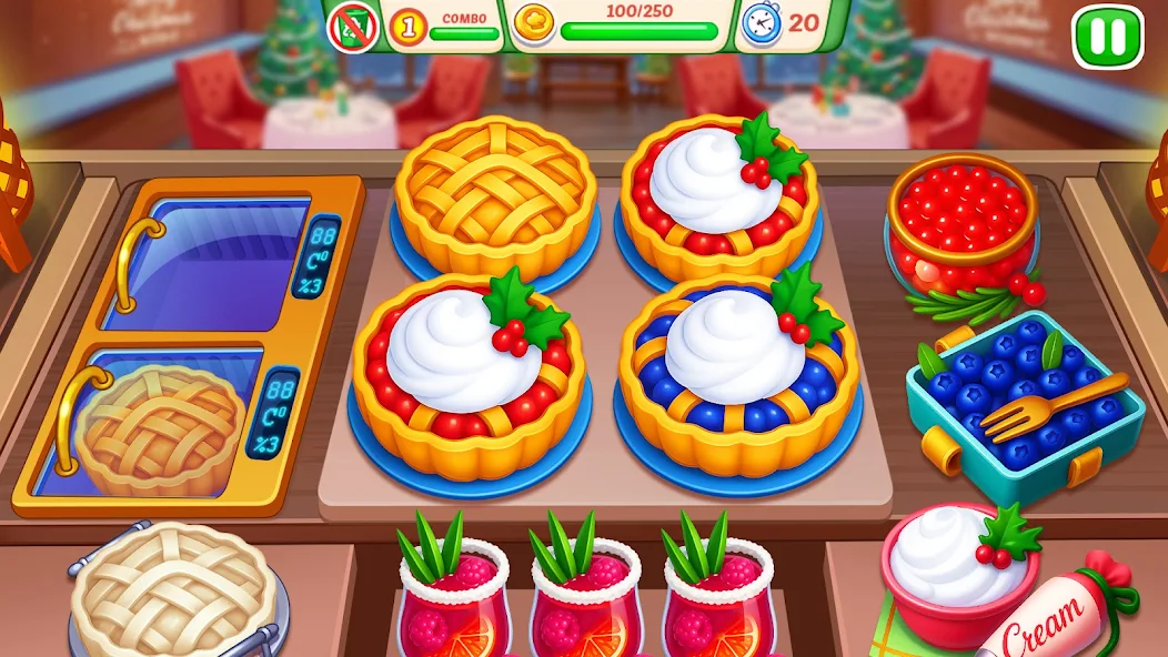 Christmas Fever Cooking Games - screenshot 4