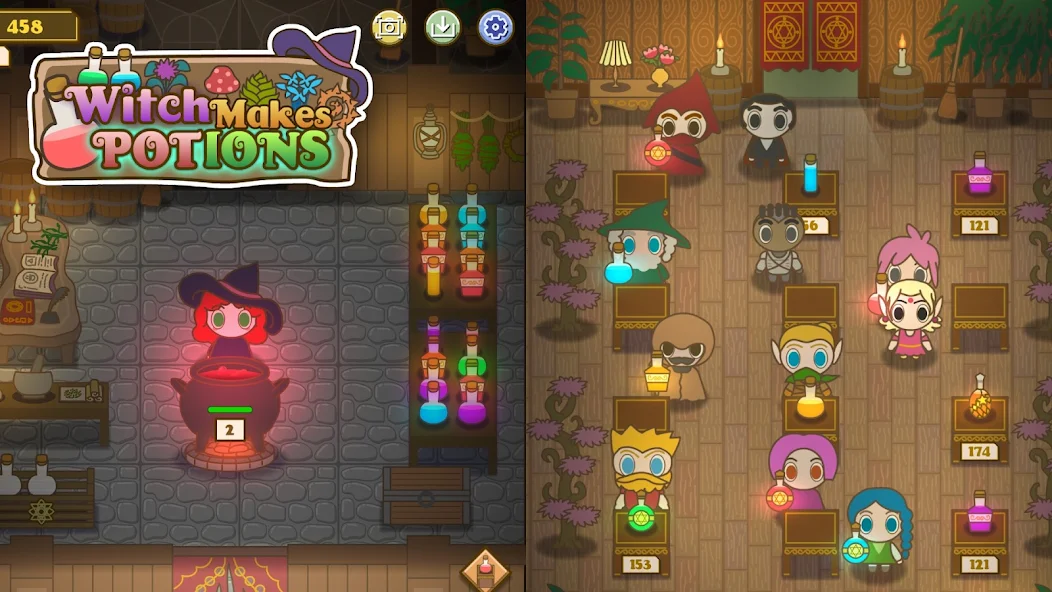 Witch Makes Potions - screenshot 1