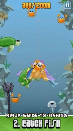 Ninja Fishing - screenshot 2