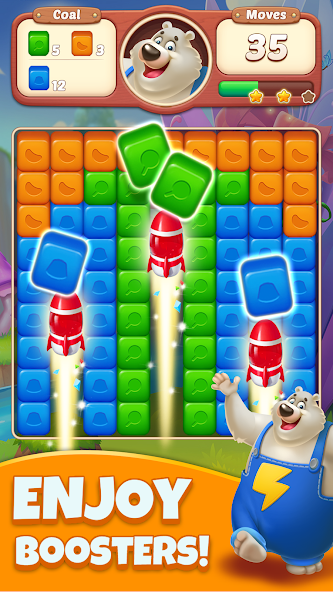 Cube Blast - Jungle & Puzzle - screenshot 3