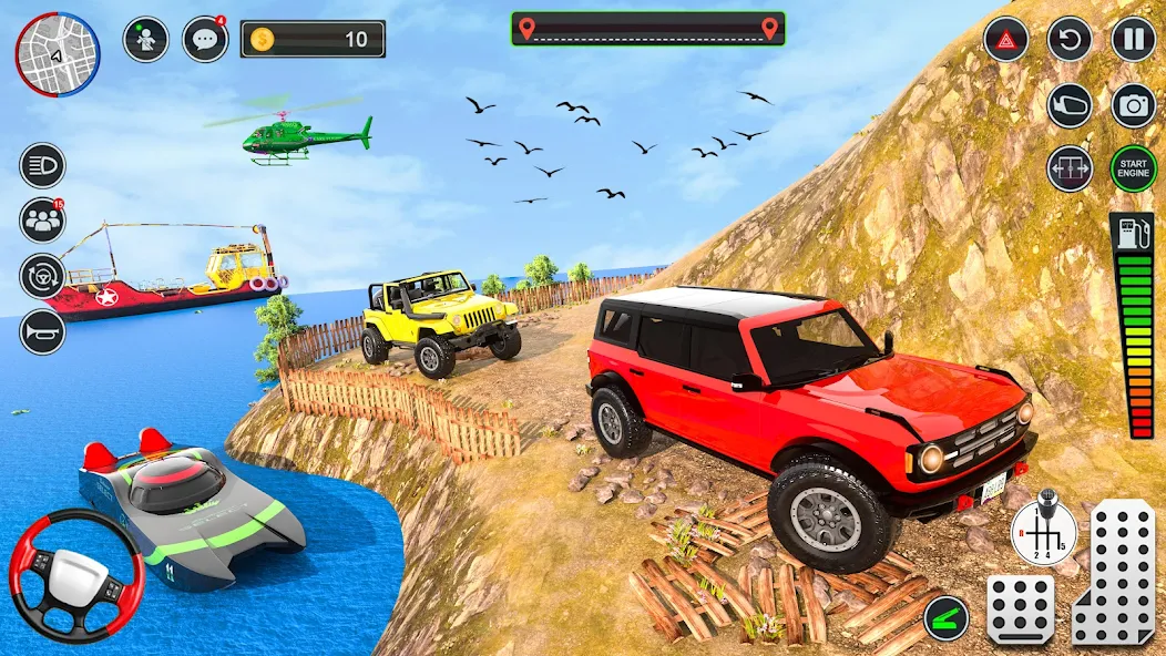 Offroad Jeep SUV Driving Games - screenshot 1