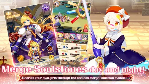 Merge Girls Idle RPG APK 1.67.1 [Full Game] for Android - screenshot 1