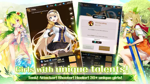 Merge Girls Idle RPG APK 1.67.1 [Full Game] for Android - screenshot 4