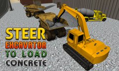 Concrete Excavator Simulator - screenshot 3