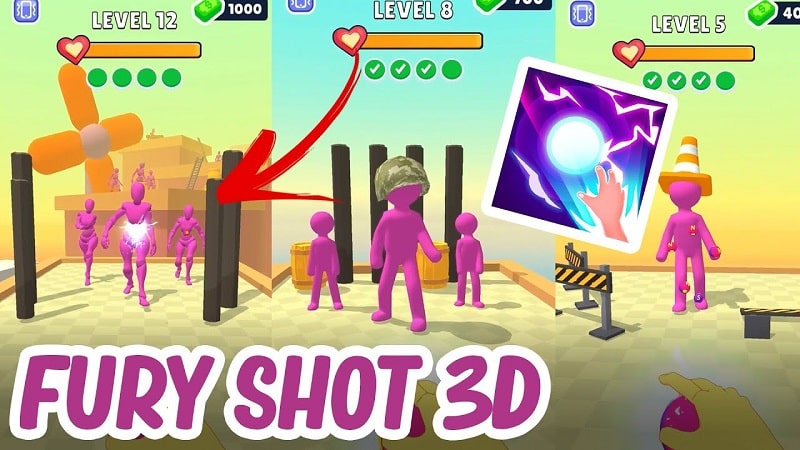 Fury Shot 3D APK - app icon