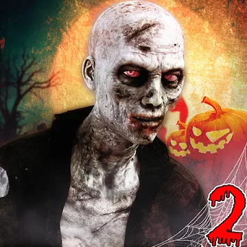 Real zombie hunter 2: FPS Shooting in Halloween MOD APK icon