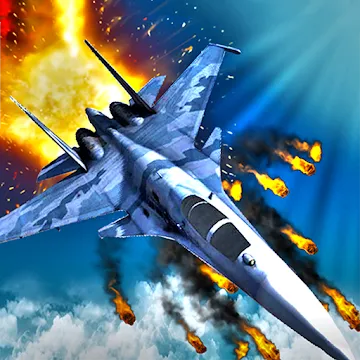 Air Force Jet Fighter Combat MOD APK icon