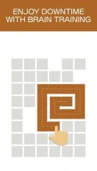 Fill - one-line puzzle game - screenshot 1