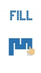 Fill - one-line puzzle game - screenshot 3