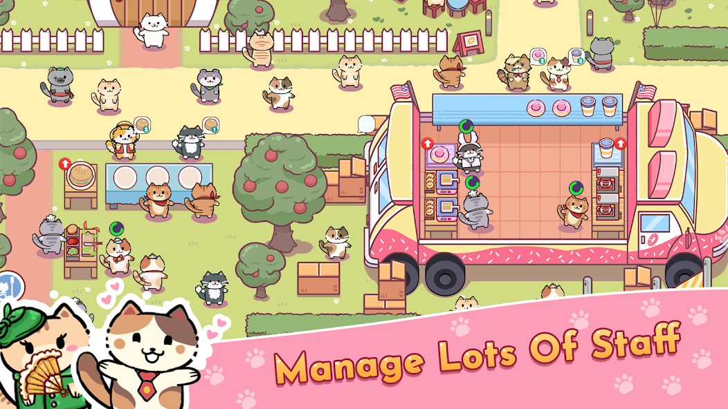 Cat Bar - Restaurant Tycoon - screenshot 2