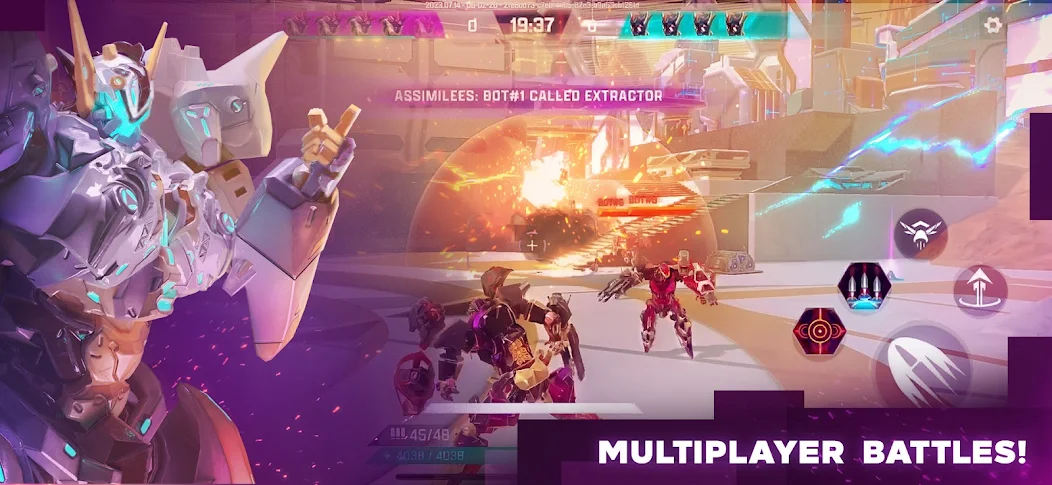 Mechachain: War Robot Shooter - screenshot 1