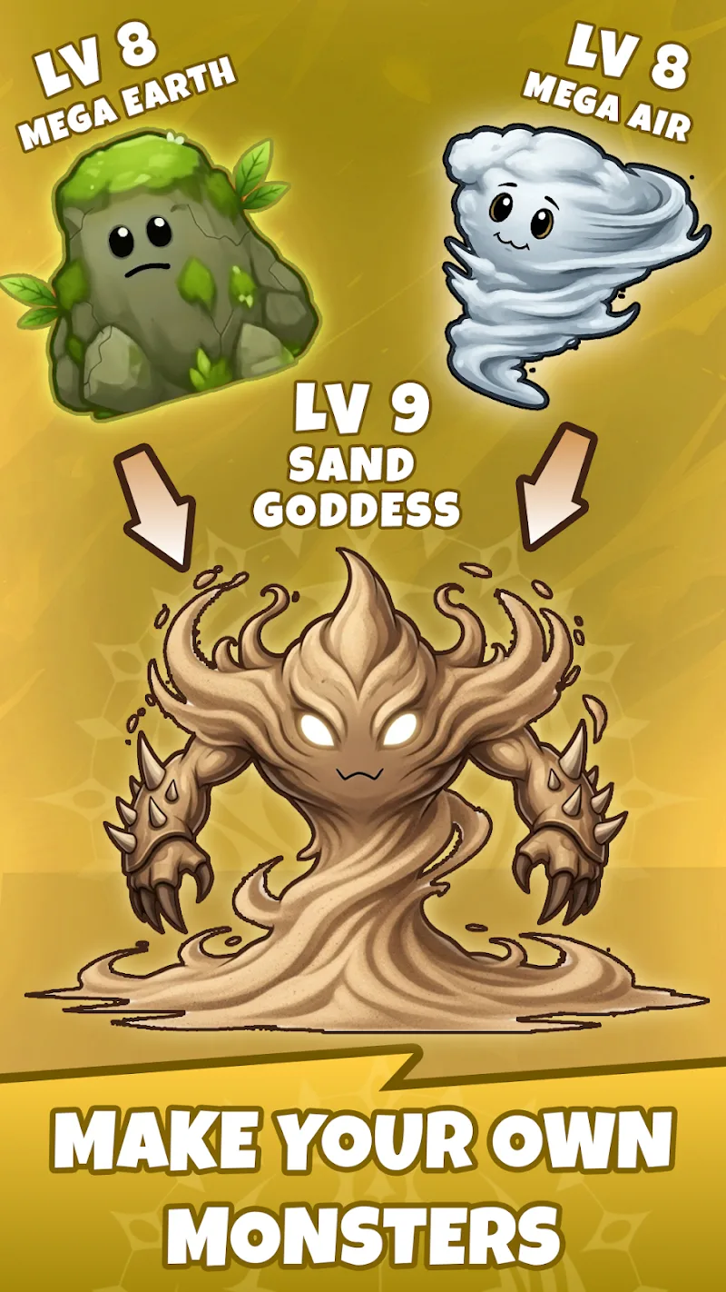 Elemental Merge Game - screenshot 1