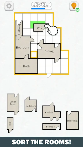 Room Sort - Floor Plan Game APK 0.41.0 for Android - screenshot 2