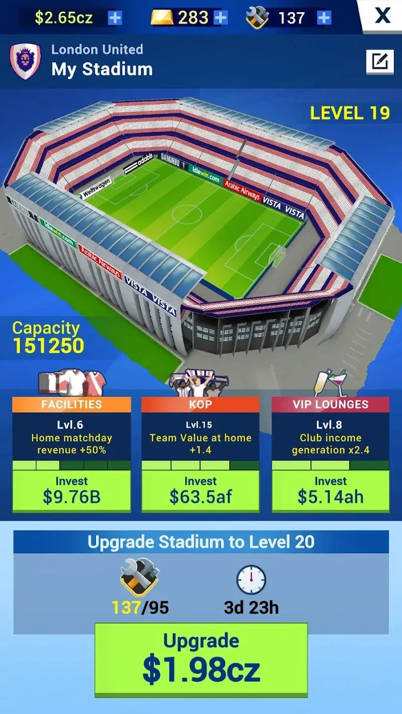 Idle Eleven – Soccer tycoon - screenshot 3