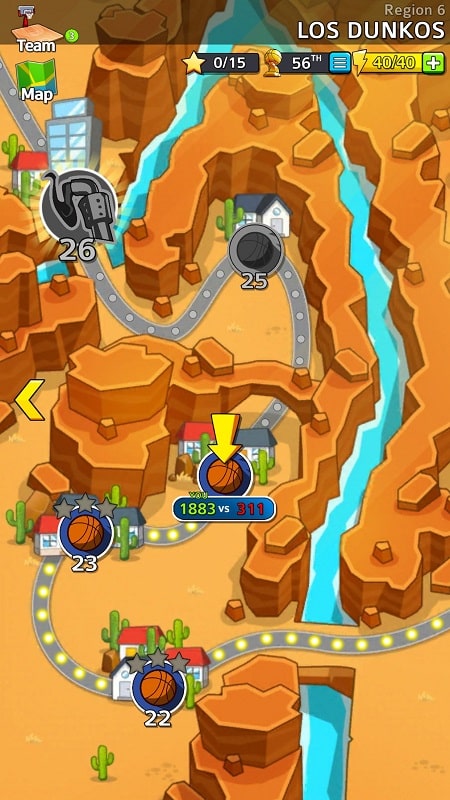 Idle Five Basketball - screenshot 4