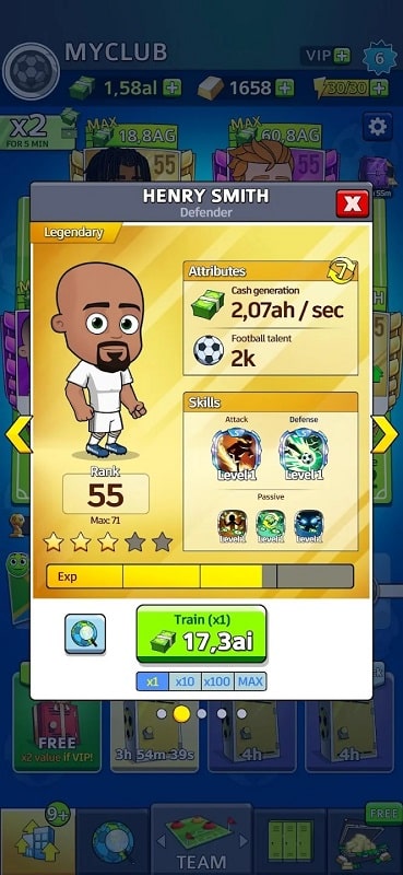 Idle Soccer Story APK - screenshot 1