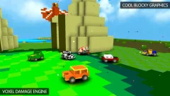 Blocky Demolition Derby - screenshot 1